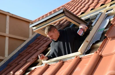 Pose de fenêtres de toit Velux aux Fosses